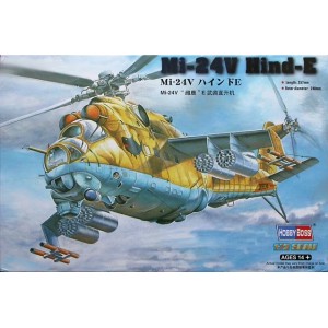 HobbyBoss 87220 Ударний Гелікоптер Мі-24В Hind-E 1/72