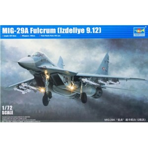 Trumpeter 01674 MiG-29A Fulcrum (Izdeliye 9.12) 1/72